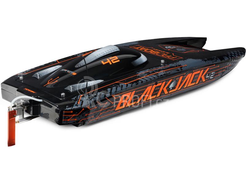 RC loď Proboat Blackjack 42, červená