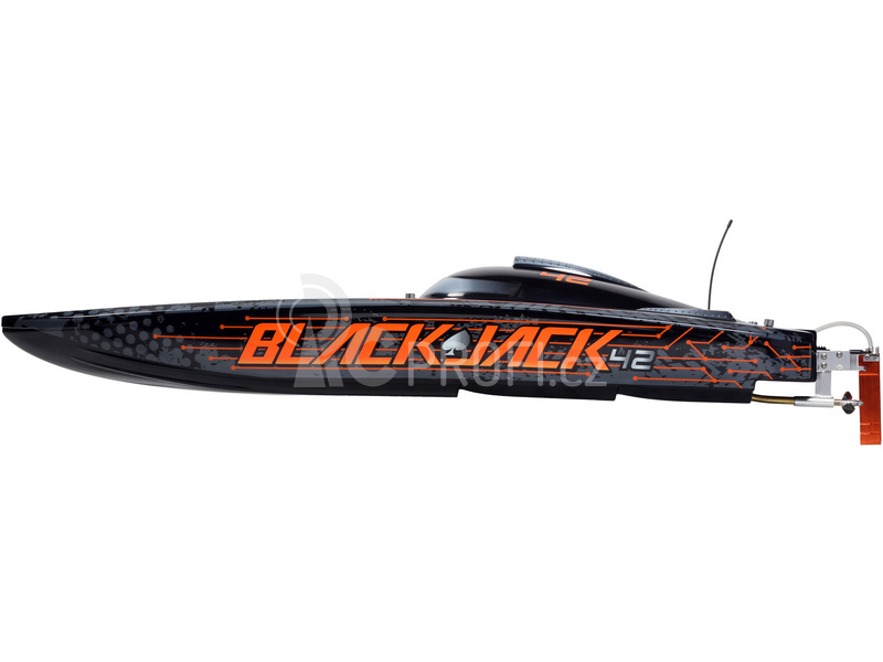 RC loď Proboat Blackjack 42, červená