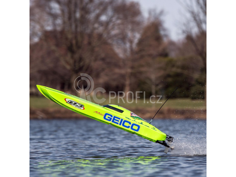 RC loď Proboat Miss GEICO Zelos 36