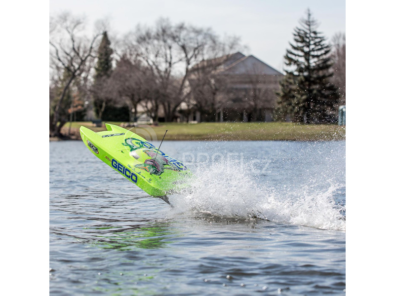 RC loď Proboat Miss GEICO Zelos 36