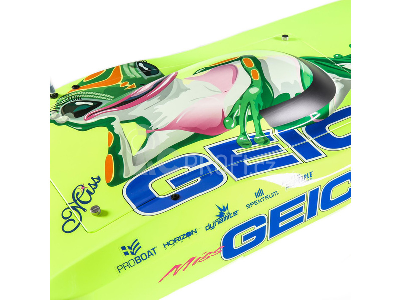 Proboat Miss GEICO Zelos 36 Twin Brushless Catamaran RTR