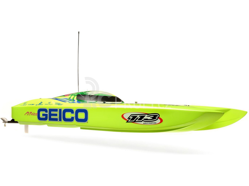 Proboat Miss GEICO Zelos 36 Twin Brushless Catamaran RTR