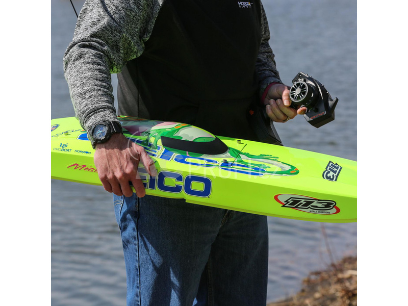 Proboat Miss GEICO Zelos 36 Twin Brushless Catamaran RTR