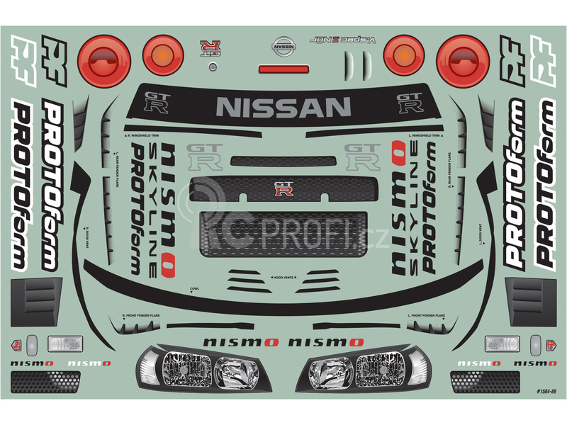 PROTOform karosérie 1:7 2002 Nissan Skyline GT-R R34: Infraction