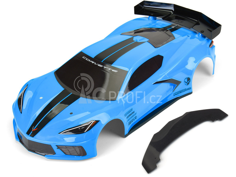 PROTOform karosérie 1:7 Chevrolet Corvette C8 modrá: Arrma Felony