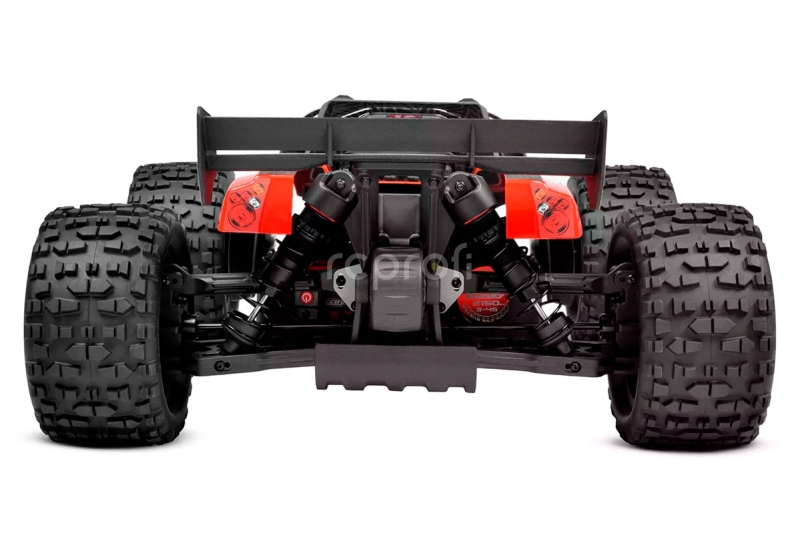 RC auto PUNISHER-4 Monster Truck 4WD 3-4S RTR, červená