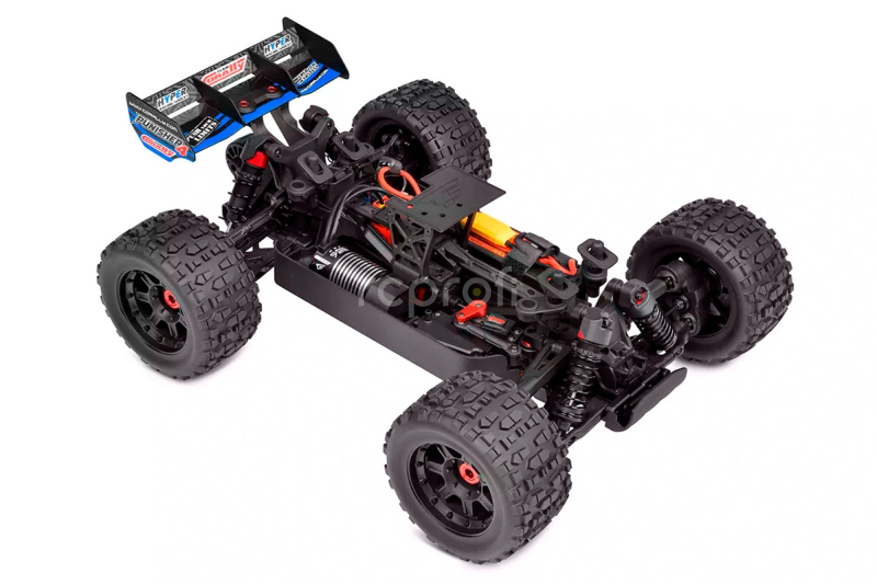 RC auto PUNISHER-4 Monster Truck 4WD 3-4S RTR, modrá