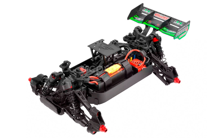 RC auto PUNISHER-4 Monster Truck 4WD 3-4S RTR, zelená