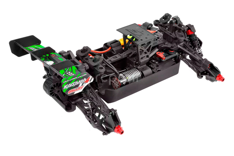 RC auto PUNISHER-4 Monster Truck 4WD 3-4S RTR, zelená