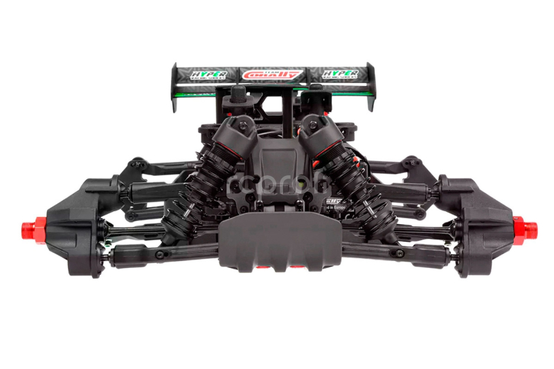 RC auto PUNISHER-4 Monster Truck 4WD 3-4S RTR, zelená