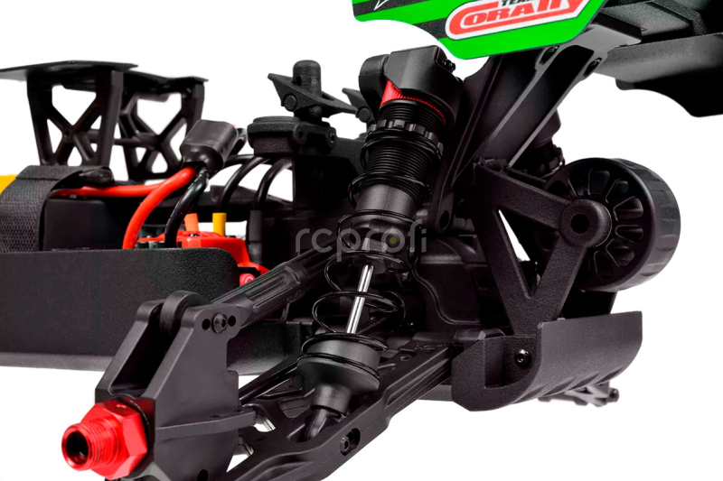 RC auto PUNISHER-4 Monster Truck 4WD 3-4S RTR, zelená