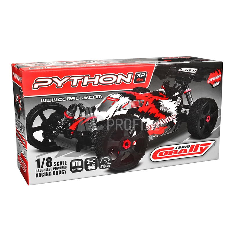 PYTHON XP 6S Model 2021 - 1/8 BUGGY 4WD - RTR - Brushless Power 6S