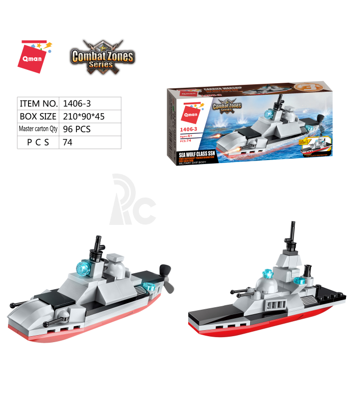Qman Aircraft Carrier 1406 1 část
