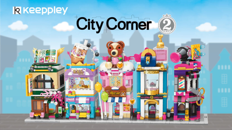 Qman City Corner C0107 Knihkupectví - poškozený obal