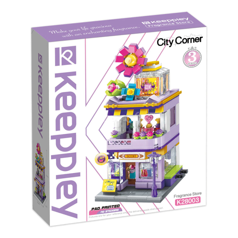 Qman City Corner K28003 Parfumerie - poškozený obal