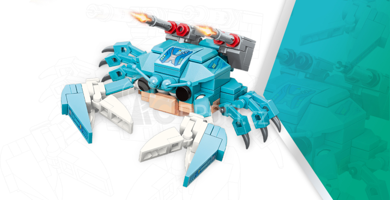 Qman Giant-Clawed Crab 41208