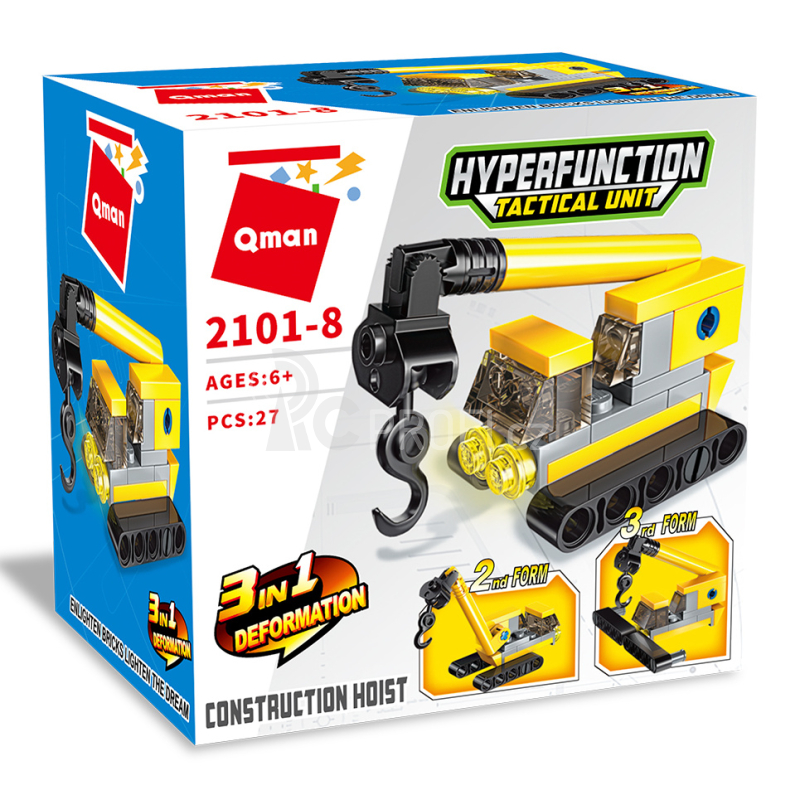Qman Hyperfunction Tactical Unit 2101-8 Jeřáb Hoist 3v1
