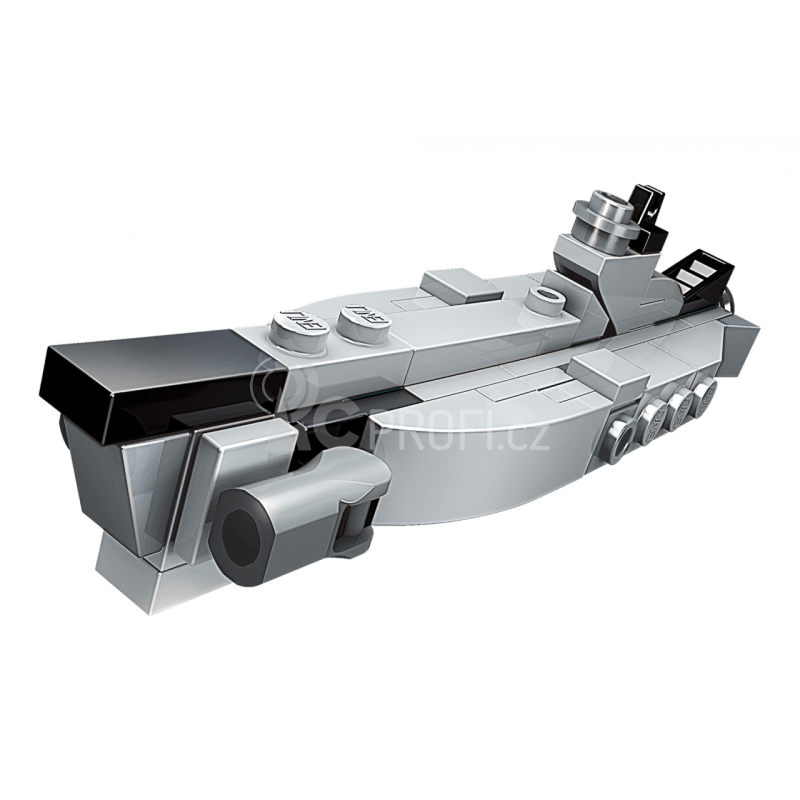 Qman Marine Cruiser 1411-6 Bojová stíhačka Nighthawk 2v1