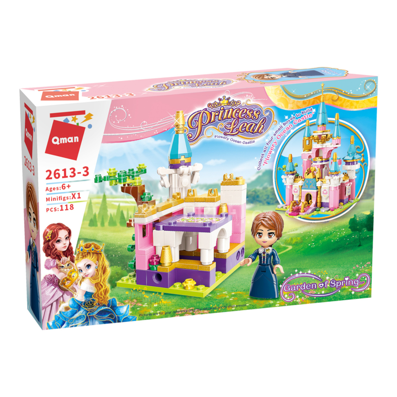 Qman Princess Leah 2613-3 Zámecká zahrada