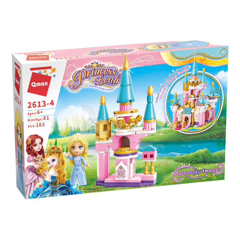 Qman Princess Leah 2613-4 Zámecká věž