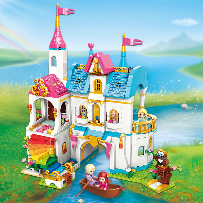Qman Princess Leah 32014 Duhový zámek