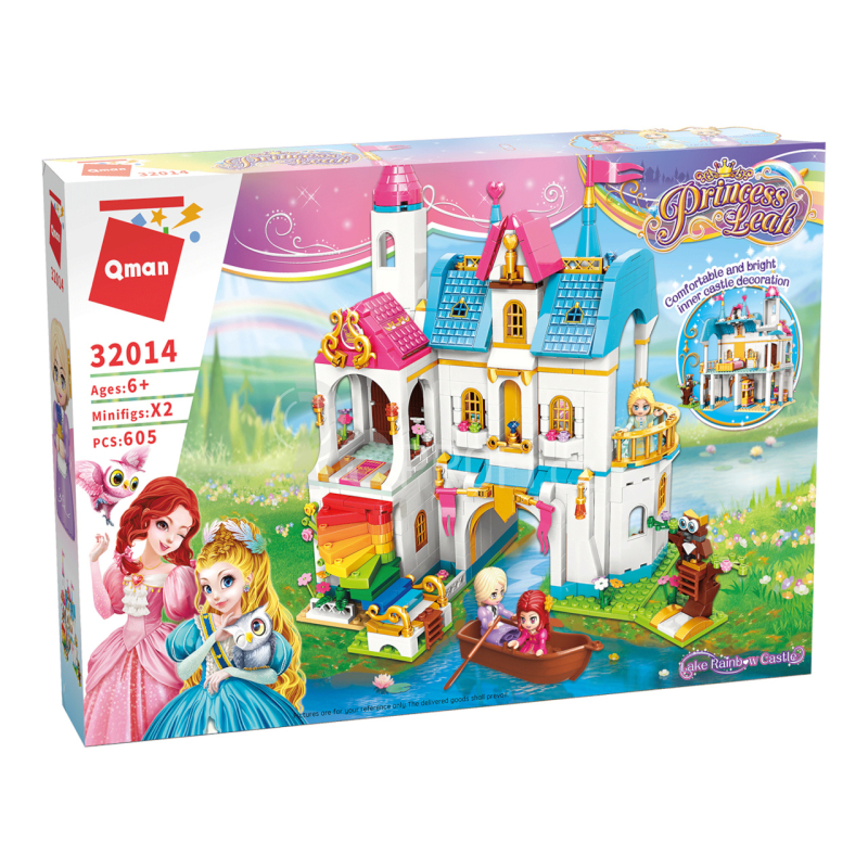 Qman Princess Leah 32014 Duhový zámek