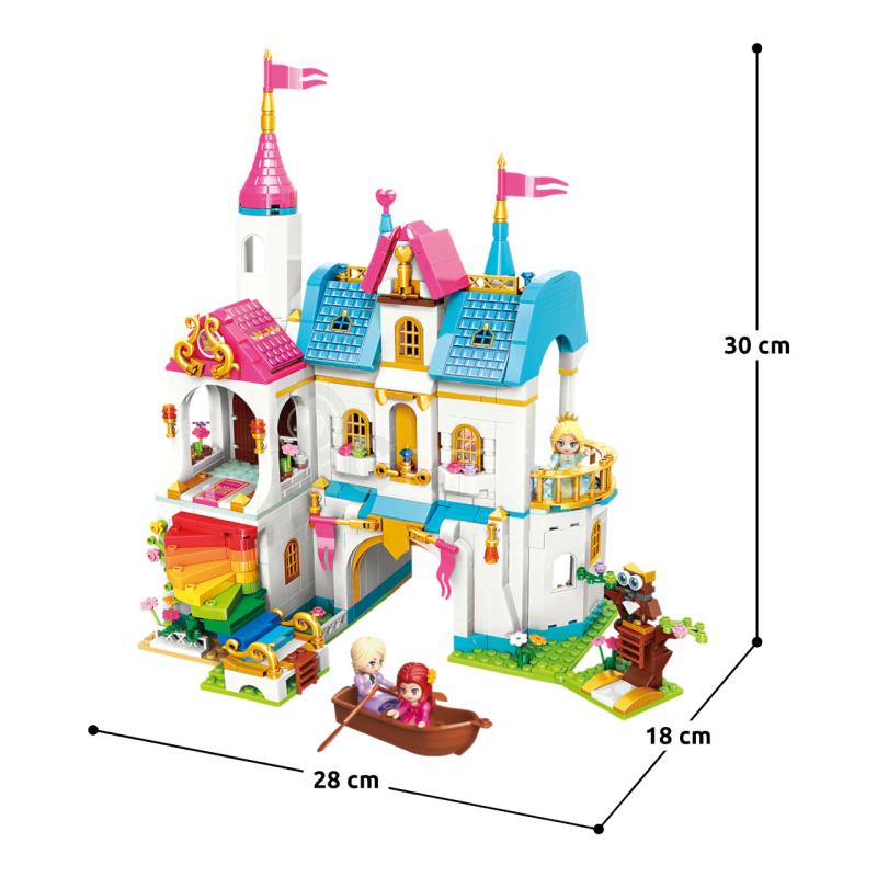 Qman Princess Leah 32014 Duhový zámek