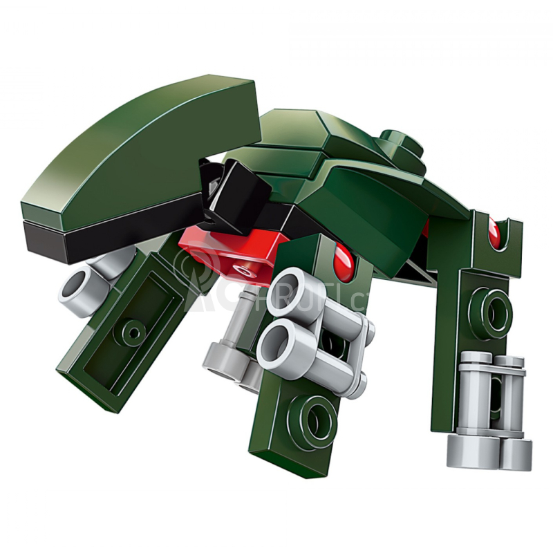Qman Squros Extreme Changeable 2102-5 Bojové letadlo Batwings 3v1