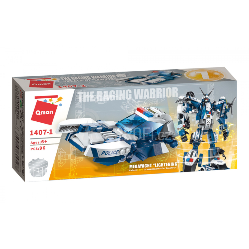 Qman The Raging Warrior 1407-1 Člun Lightning