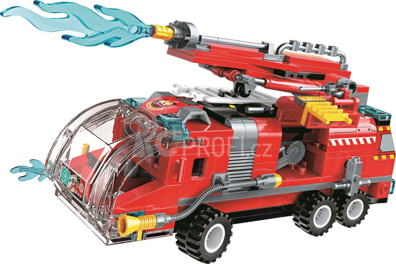 Qman Water Cannon Fire Truck 1805 sada 8v1