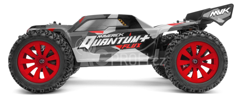 Quantum+ XT Flux 1/10 Stadium Truck RTR - Červený