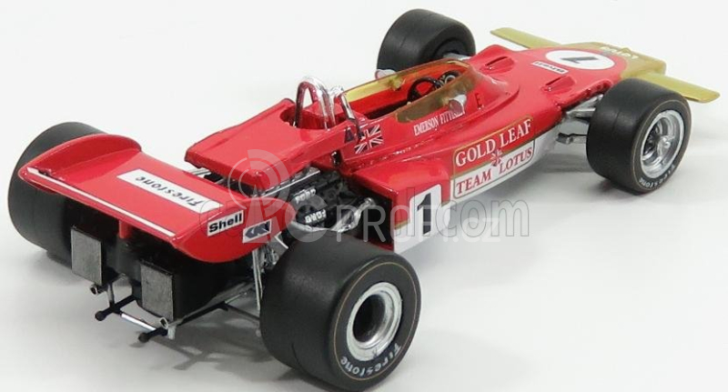 Quartzo Lotus F1  72d Team Lotus N 1 French Gp 1971 E.fittipaldi 1:43 Červené Zlato