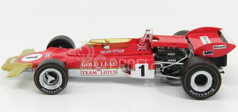 Quartzo Lotus F1  72d Team Lotus N 1 French Gp 1971 E.fittipaldi 1:43 Červené Zlato