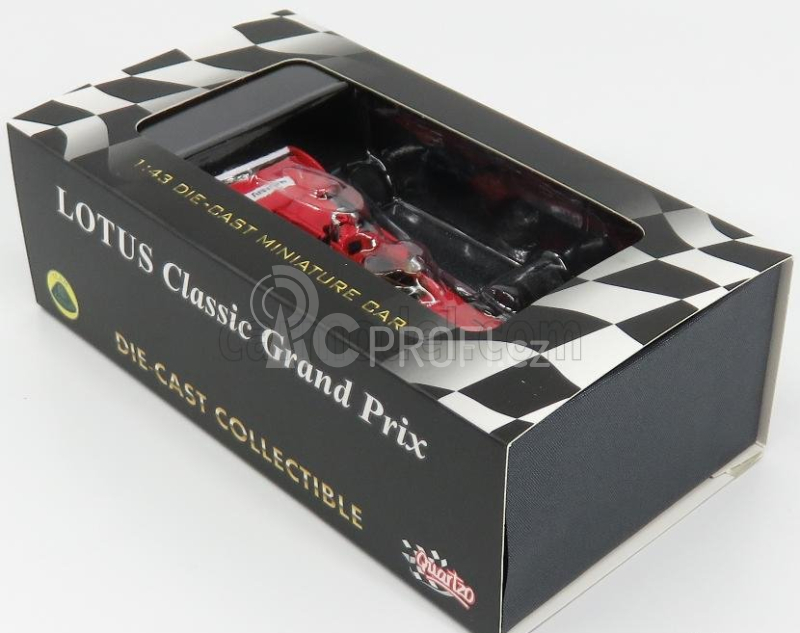 Quartzo Lotus F1  72d Team Lotus N 1 French Gp 1971 E.fittipaldi 1:43 Červené Zlato