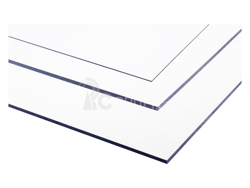 Raboesch deska polyester transparentní 0.5x328x475mm