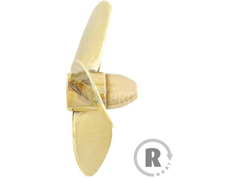Raboesch lodní šroub tř.146 25mm M4 3-listý pravý
