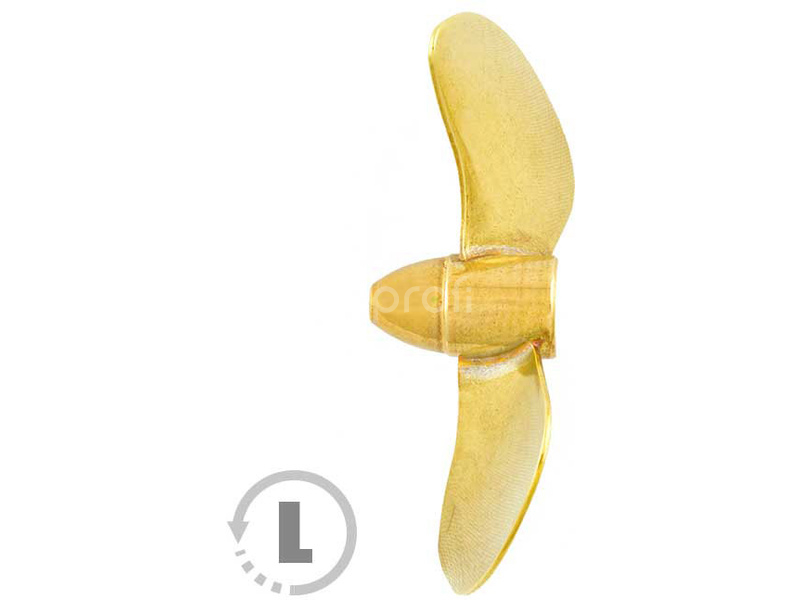 Raboesch lodní šroub tř.154 30mm M3 2-listý levý