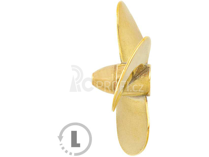 Raboesch lodní šroub tř.156 20mm M2 3-listý levý