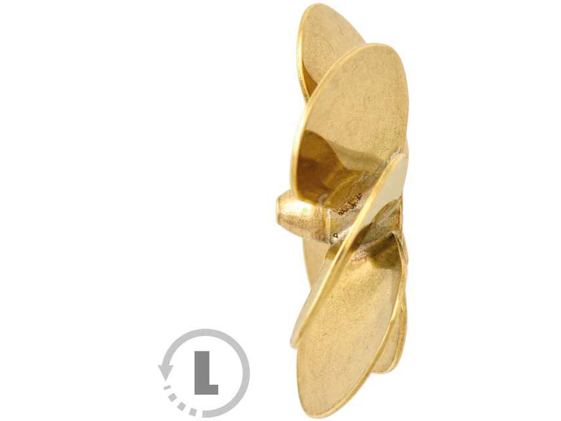 Raboesch lodní šroub tř.163 40mm M4 6-listý levý