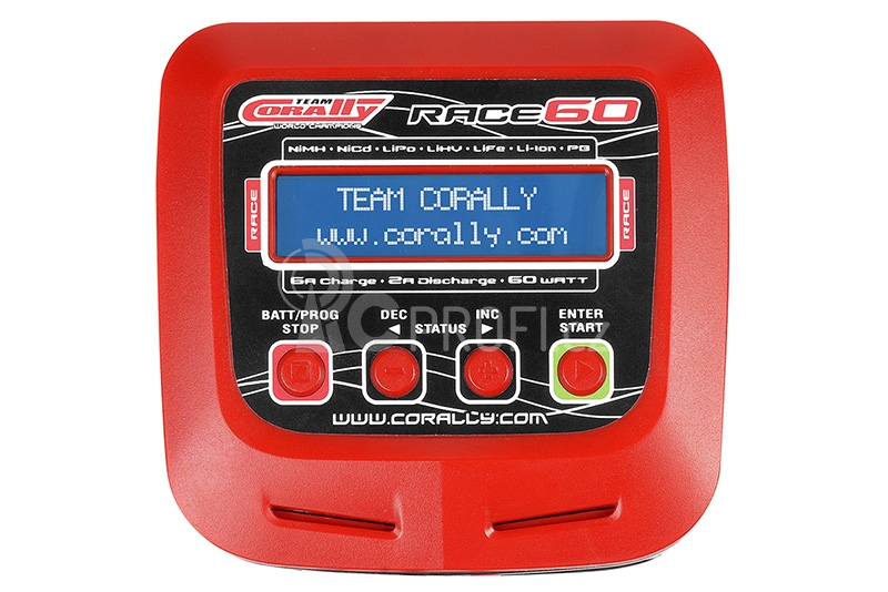 RACE 60 - AC/DC - 100W - LCD - 2-4 Li-Xx - 6-8 Ni-Xx