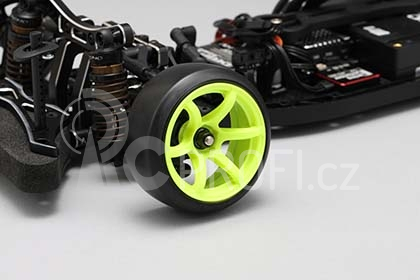 Racing Performer Driftovací disky 6 paprsků 01 (6mm Offset/žluté/2ks)
