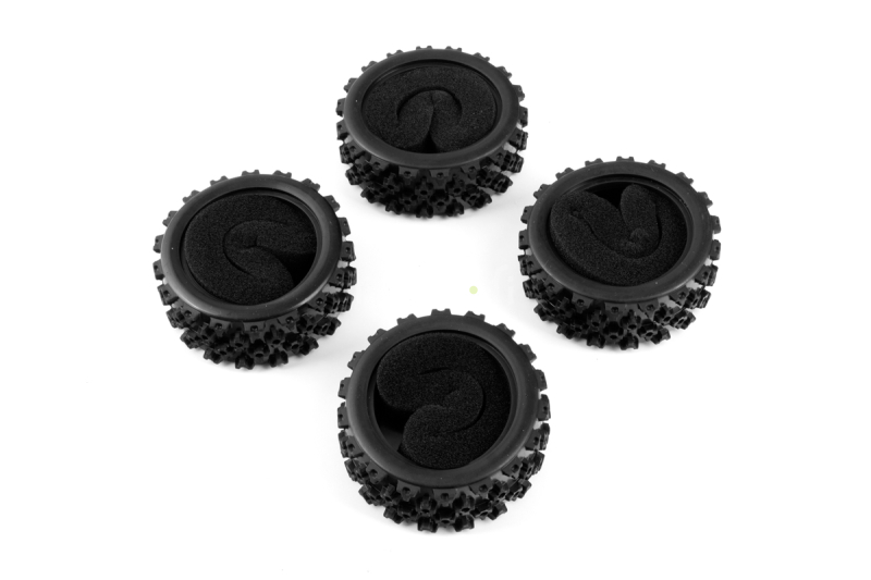 Rally Block pneu 1/10, 4ks