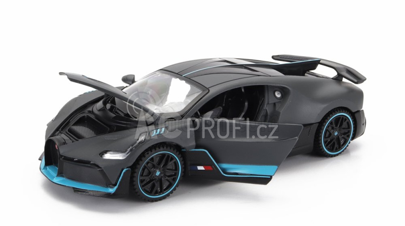 Rastar Bugatti Divo 2018 1:32 Šedá Světle Modrá