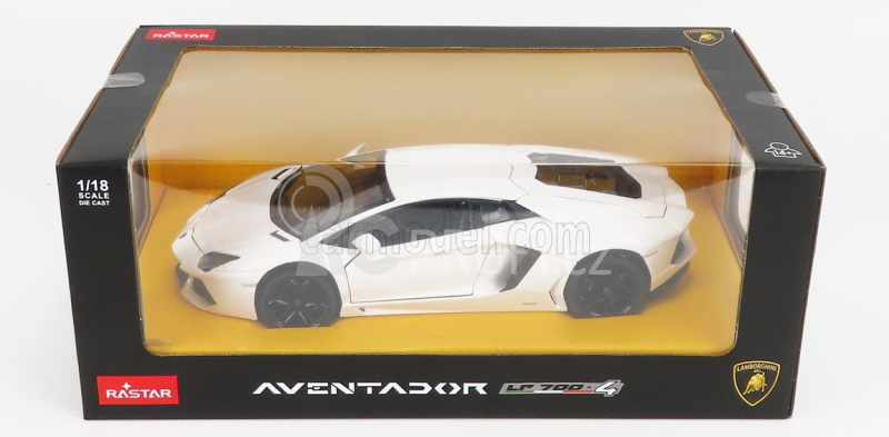 Rastar Lamborghini Aventador Lp700-4 2011 1:18 Bílá