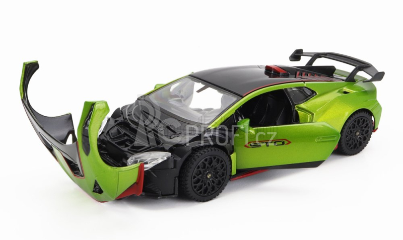 Rastar Lamborghini Huracan Sto Lp640-2 2021 1:32 Zelená Oranžová