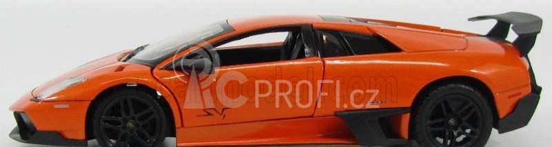 Rastar Lamborghini Murcielago Lp670-4 Sv Superveloce 2009 1:24 Orange Met