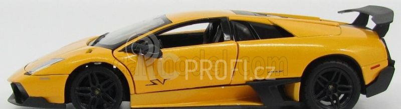 Rastar Lamborghini Murcielago Lp670-4 Sv Superveloce 2009 1:24 Žlutý Met