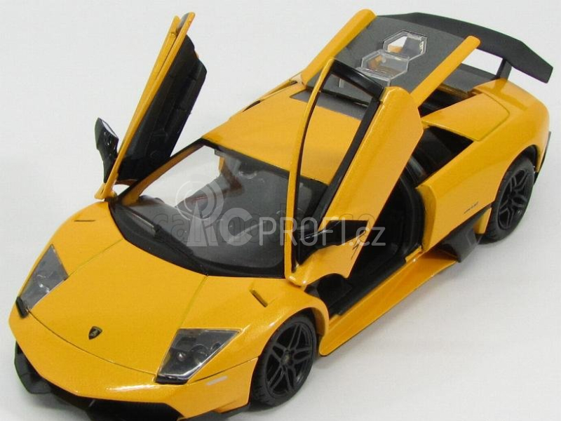 Rastar Lamborghini Murcielago Lp670-4 Sv Superveloce 2009 1:24 Žlutý Met
