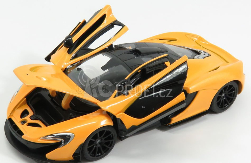 Rastar Mclaren P1 2017 1:24 Žlutá Černá
