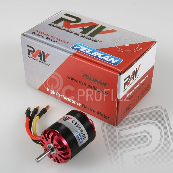 RAY C3548/05 outrunner brushless motor (5mm hřídel)